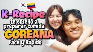 Preparé comida COREANA para mi NOVIO por primera vez ‍- Doenjangjjigae y Pajeon #K_recipe