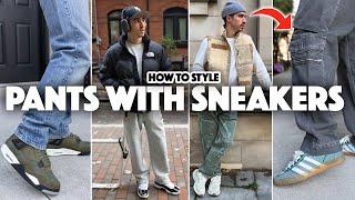 Best Pants to Wear with Sneakers (Streetwear Outfits