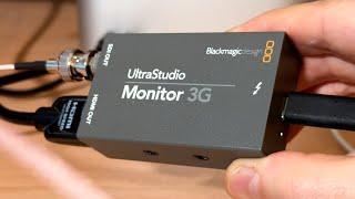 Blackmagic Design Capture UltraStudio Monitor 3G-Perfect for Editors!