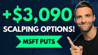 How To Make $3000 Scalping Options!