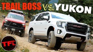 Truck vs SUV: We Push The Limits of the new 2021 GMC Yukon AT4 Off-Road!