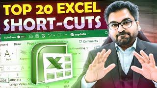 Top 20 Excel Short Cuts | Advance Excel Tricks