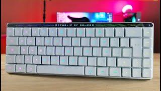 ROG Falchion RX Low Profile #review  del teclado mecánico más silencioso del mercado | GameIt ES