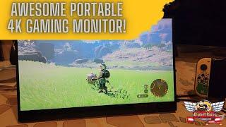 UPerfect 4k 15.6in Portable Gaming Monitor Review!