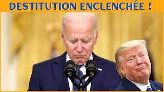 Énorme : la destitution de Biden officiellement lancée !