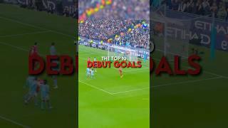 The top 10 debut goals of all time