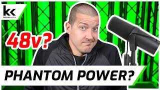 Does Shure SM7B Need 48v Phantom Power?