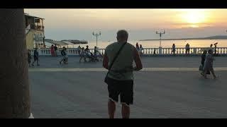 Геленджик. Набережная.Аэросъемка .  Краеведческий музей . Невесточка - символ города.2 часть