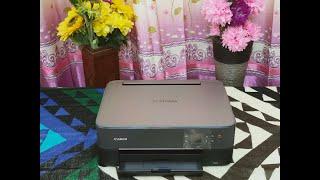 CANON PIXMA TS 5340 PRINTER UNBOXING AND QUICK SETUP - ALL IN ONE PRINTER