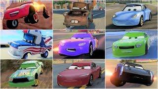 Cars 3: Driven to Win - All Characters/Cars Best Lap Challenge Gameplay Compilation HD