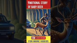 Emotional story of baby deer  #babydeer #animals #deerlove @hinddeer