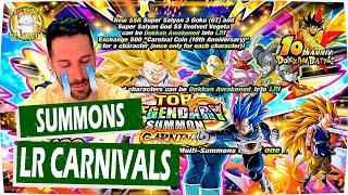 LLUVIA DE LR EN SUMMONS CARNIVAL DOKKAN BATTLE 10 ANIVERSARIO