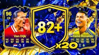 UNLIMITED 82+ x20 TOTY PACKS!  FC 25 Ultimate Team