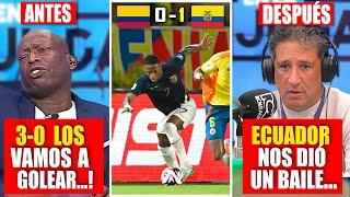 el ANTES y DESPUÉS de la prensa Colombiana que MEN0SPREClÓ a ECUADOR y CAICEDO LOS CALLÓ!