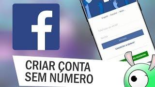 How to create a Facebook account without number