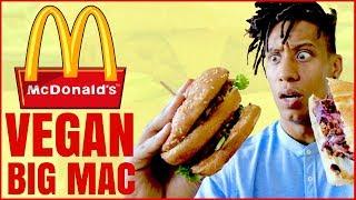 Christian Pierce goes Vegan with a McDonald's Big Mac!