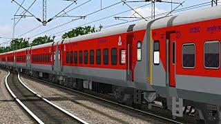 New Delhi - Ranchi Rajdhani Express | Indian Railways | MSTS Open Rails