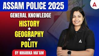 Assam Police Exam 2025 | Assam Police GK Questions Analysis। Exam Preparation By Niharika Ma'am