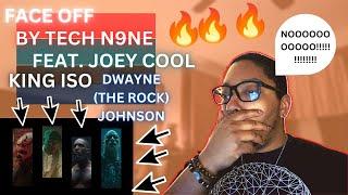Face Off - Tech N9ne feat: Joey Cool, King Iso & Dwayne (The Rock) Johnson (Reaction video)