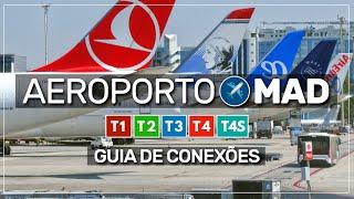 ► conexão no AEROPORTO de MADRI ️ #186