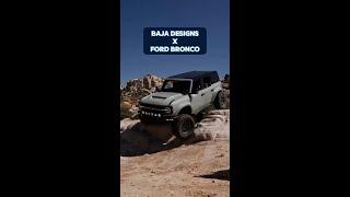 Ford Bronco Crawling the Rocks! #shorts