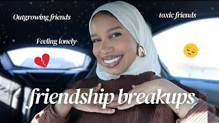 how to deal with friendship breakups & move on  | setting boundaries, healing & letting go