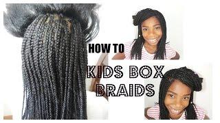 KIDS BOX BRAIDS || BACK TO SCHOOL HAIRSTYLE