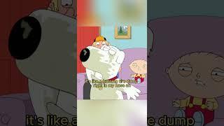 Brian gets sprayed by a skunk! #familyguy #familyguyclips #petergriffin #briangriffin