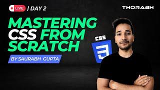 Mastering CSS  from Scratch - Layouting , Flexbox & Positions - Live Coding Tutorial Day 2 