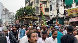 Nagpur dargah Shahi sandal ka nikla jaloos urs mubarak 2024 baba tajuddin ki bargah ka mahol 