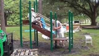 BYO Recreation: Playground Installation - King & Bear at the World Golf Village