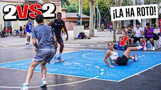  "NO VALES PARA ESTO" Tensión Jugando Baloncesto Callejero 2v2!