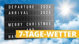 7-Tage-Wetter: Fahrplan für Weihnachten und die Feiertage