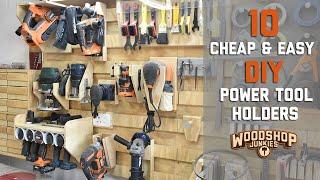 Power Tool Storage On A Budget - Cheap And Easy DIY