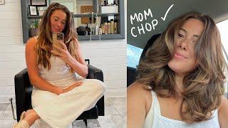 I CHOPPED MY HAIR OFF (long to short transformation)