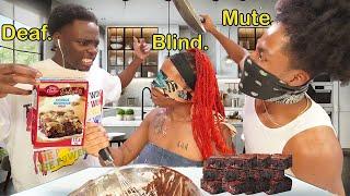 BLIND, DEAF, MUTE Challenge! **Gone Wrong**