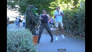 TOP FUNNIEST REACTIONS OF BUSHMAN PRANK