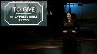 Cypress Bible Church ASL Interpreter