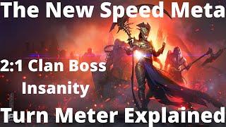 2:1 Clan Boss Speed Meta/Turn Meter Explained feat. DeadwoodJedi I Raid Shadow Legends
