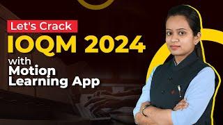 Let's Crack IOQM 2024 with Motion Learning App | Motion Olympiad Foundation #motionkota #nvsir