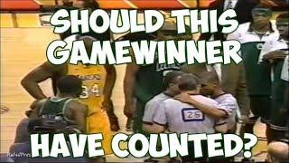 Kobe Bryant's Gamewinner that DIDN'T COUNT || Controversial Lakers vs. Celtics Game!