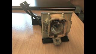 Замена лампы в проекторе Benq PB6210