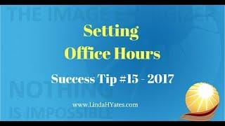 Setting Office Hours