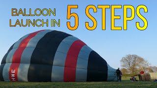 5 STEPS to a successful hot air balloon setup