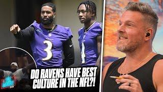 New Videos Show How GREAT Of A Culture Ravens Have Right Now, Zay Flowers Showing Out | Pat McAfee