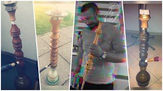 Wood Hookah Turning Holz Shisha Wasserpfeife Drechseln Ahşap Nargile Torna | ekos.art