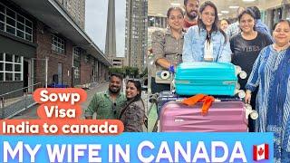 India To Canada  | Wife ka lag gya VISA  | Spousal Work Permit 