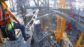 Ironworkers Building Atlanta Georgia(gopro)