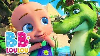 Les Crocodiles Dansent sur Ram Sam Sam | Chansons pour Enfants | BB LouLou