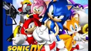 Sonic Adventure DX: The train headed for Station Square...